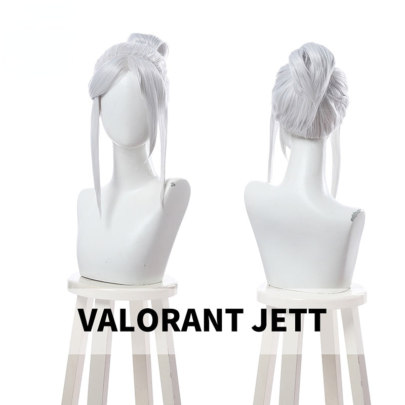 Valorant Jett Cosplay Wig
