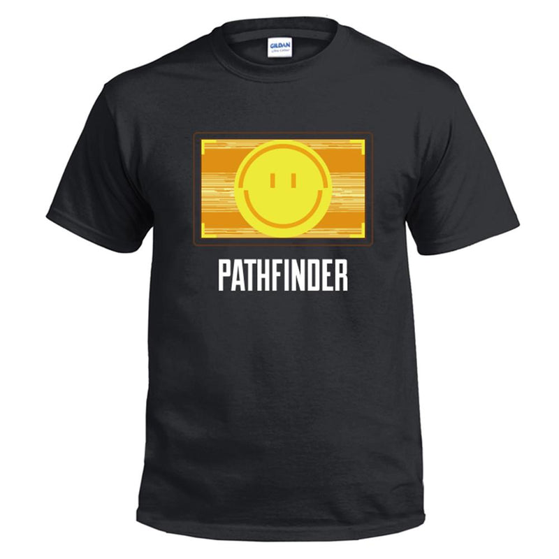 Unisex Apex Legends T-shirt PATHFINDER Smile Face Printed Summer O-neck T-shirt Casual Street Shirts - CrazeCosplay