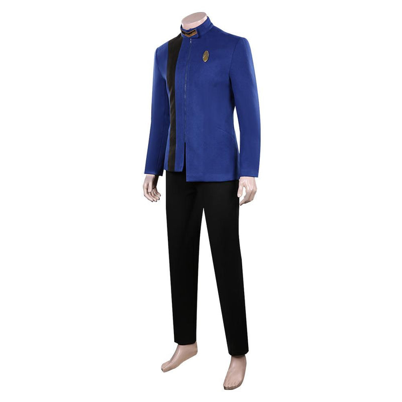Star Trek Discovery Season 4 Blue Uniform Outfits starfleet uniforms Carnival Suit Cosplay Costume - CrazeCosplay