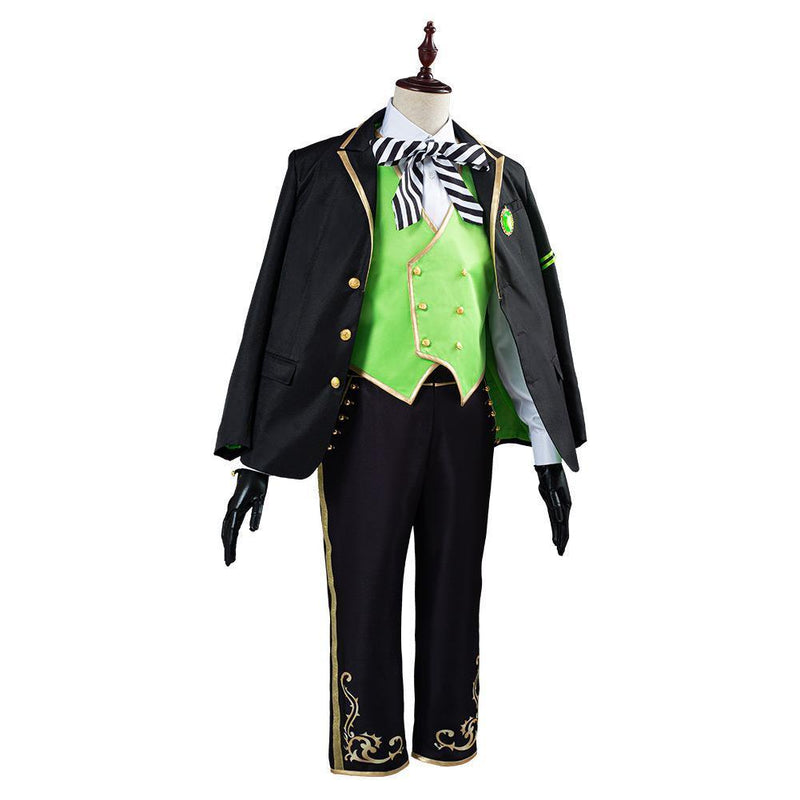 Twisted Wonderland Lilia Vanrouge Uniform Outfit Halloween Carnival Costume Cosplay Costume For Adult - CrazeCosplay