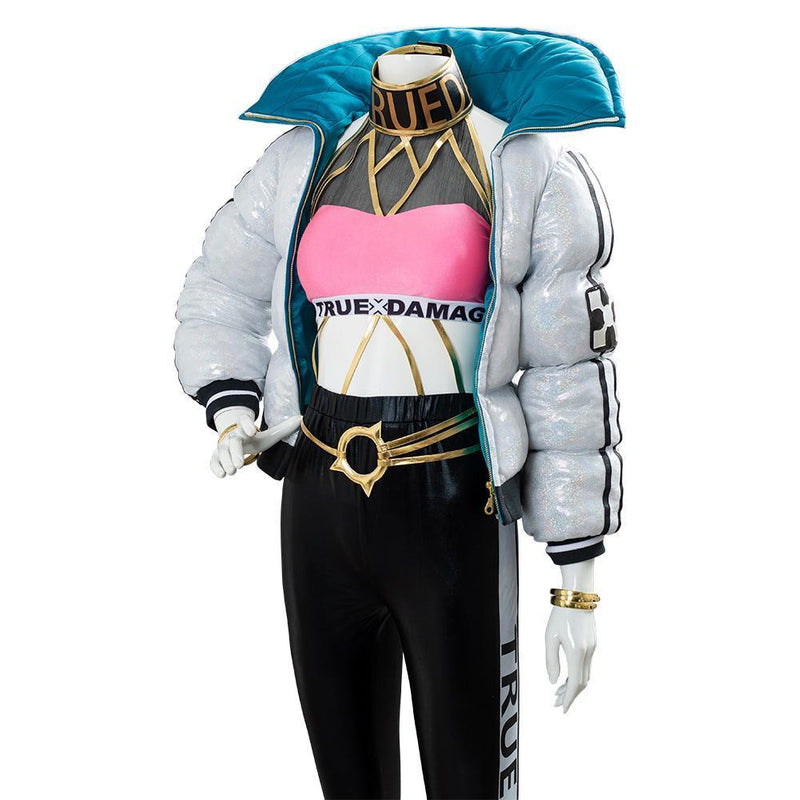 League Of Legends Lol True Damage Qiyana Outfit Cosplay Costume - CrazeCosplay