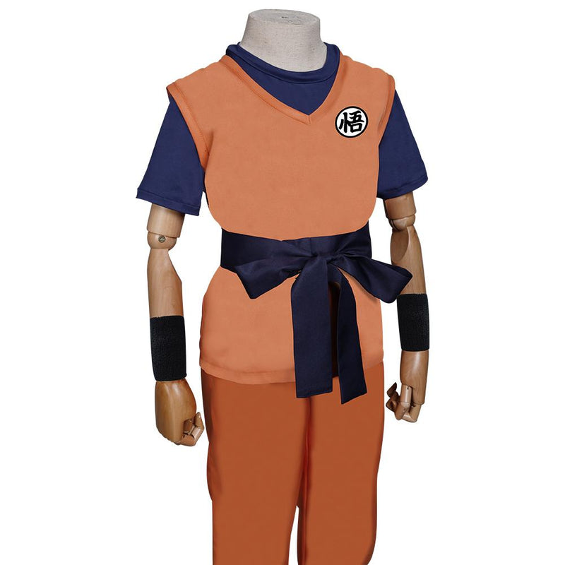 Dragon Ball Son Goku Kids Children Outfits Halloween Carnival Suit Cosplay Costume - CrazeCosplay