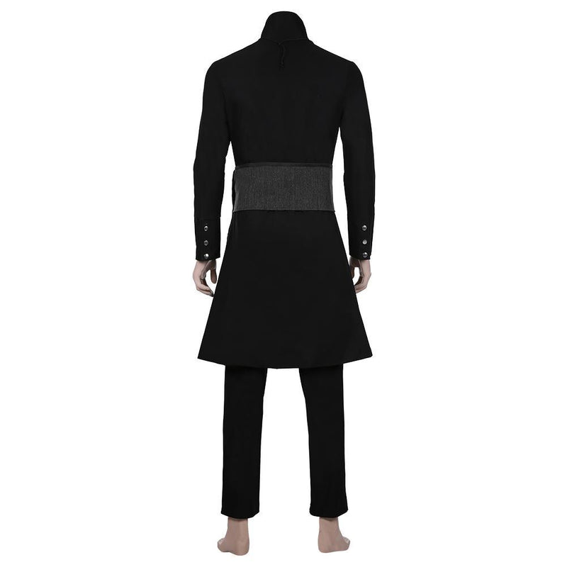 Ghost B C Nameless Ghoul Black Coat Props Halloween Full Set Cosplay Costume - CrazeCosplay