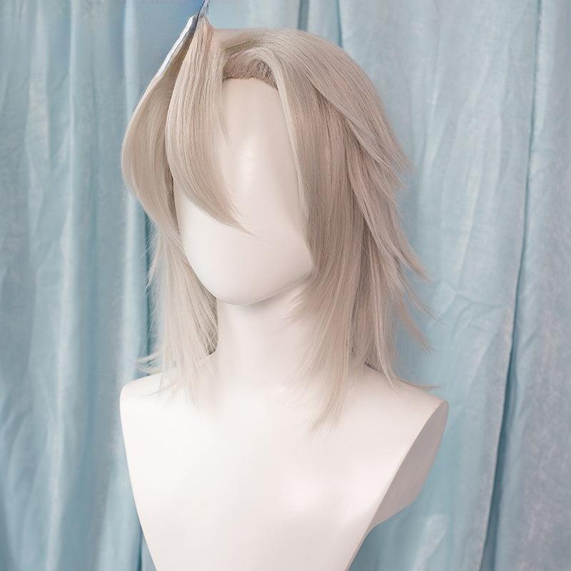 Demon Slayer Tengen Uzui White Cosplay Wig - CrazeCosplay