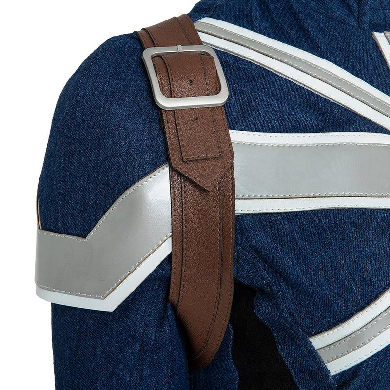 Peggy Carter Cosplay Costume What If Captain Carter Stealth Outfit - CrazeCosplay