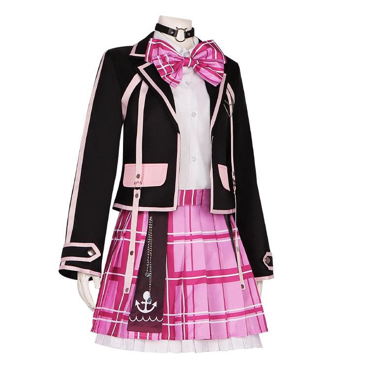 Vtuber Minato Aqua Uniform Dress Cosplay Costume