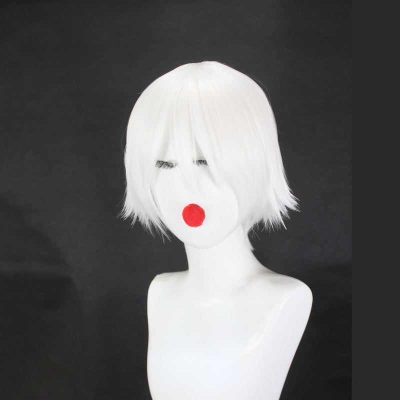 Devil May Cry Nero White Short Cosplay Wig