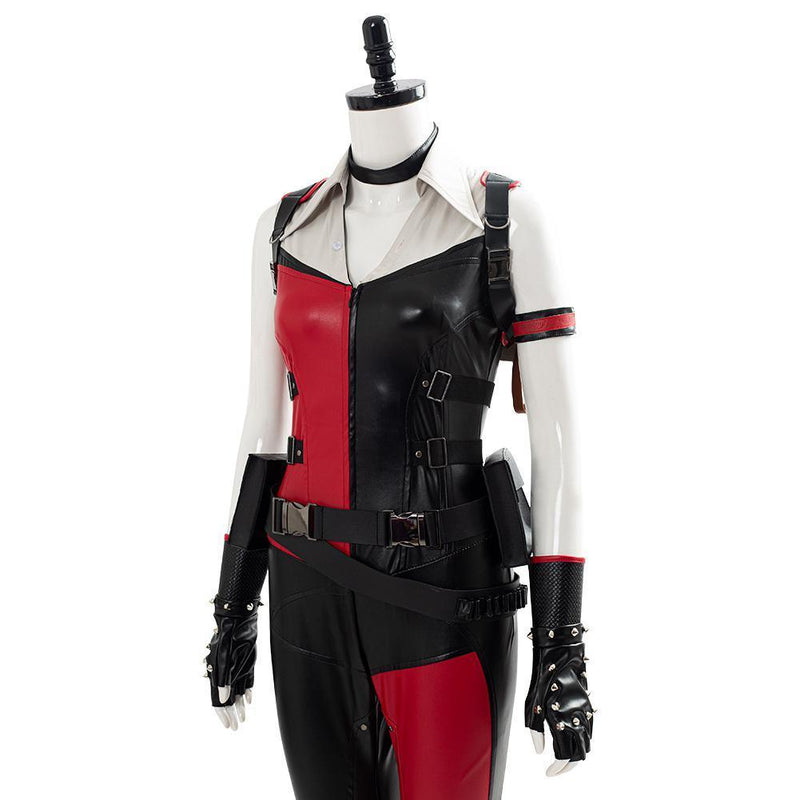 Mortal Kombat 11 mk11 Cassie Cage Harley Quinn Skin Halloween Suit Outfit Cosplay Costume - CrazeCosplay