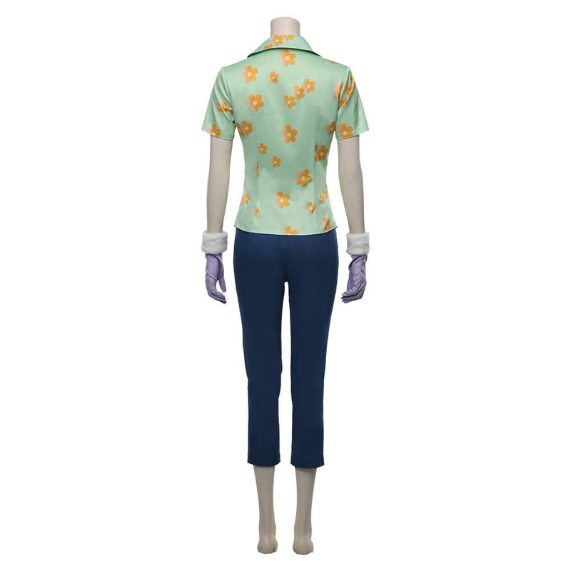 One Piece Pirate Warriors 4 Tashigi Shirt Outfit Cosplay Costume