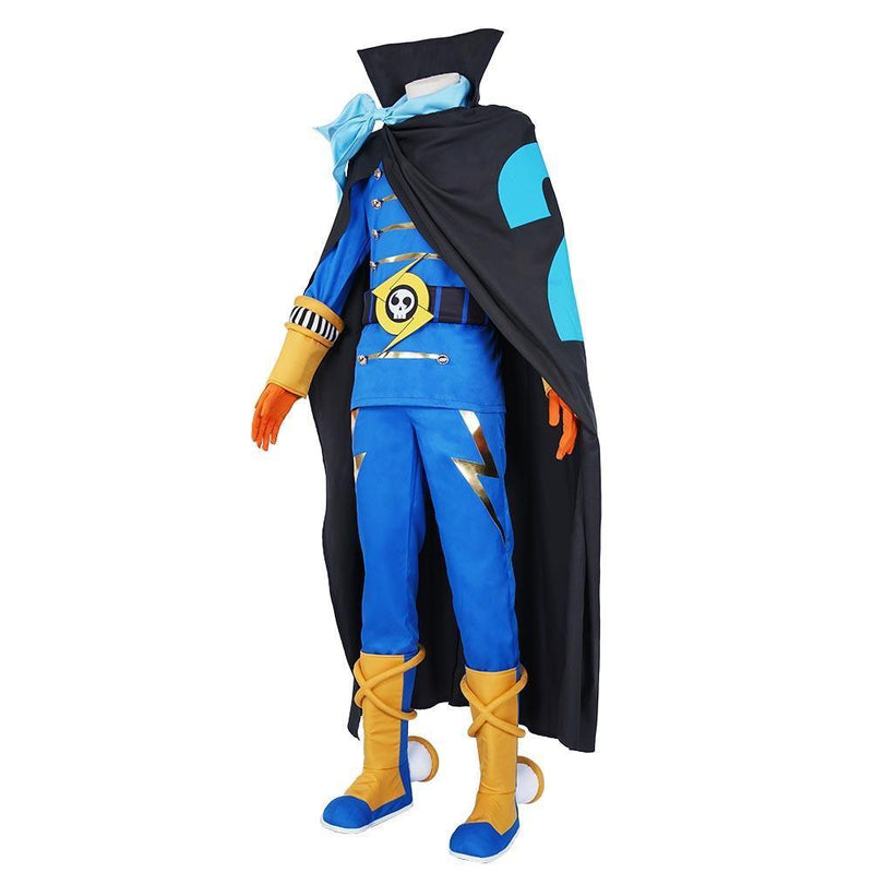 One Piece Vinsmokefamily Combat Suit Vinsmoke Niji Halloween Carnival Outfit Cosplay Costume - CrazeCosplay