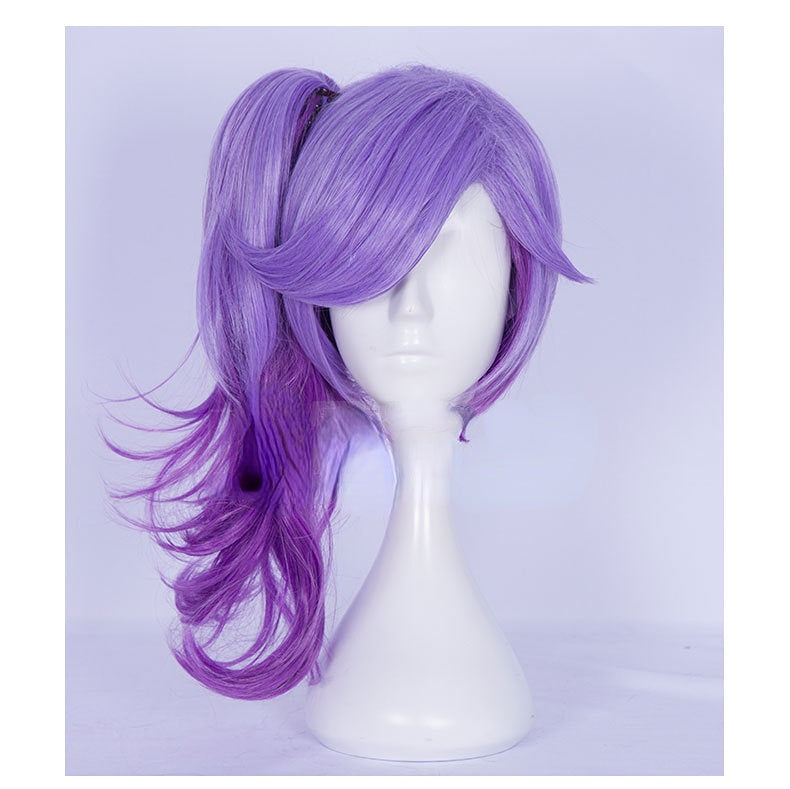 League of Legends Lux Purple Long Cosplay Wig