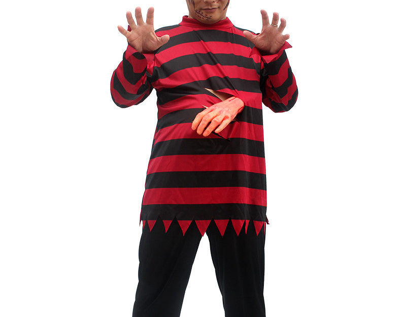 Men's Freddy Krueger Halloween Costume Freddy Krueger Prosthetic for Cosplay