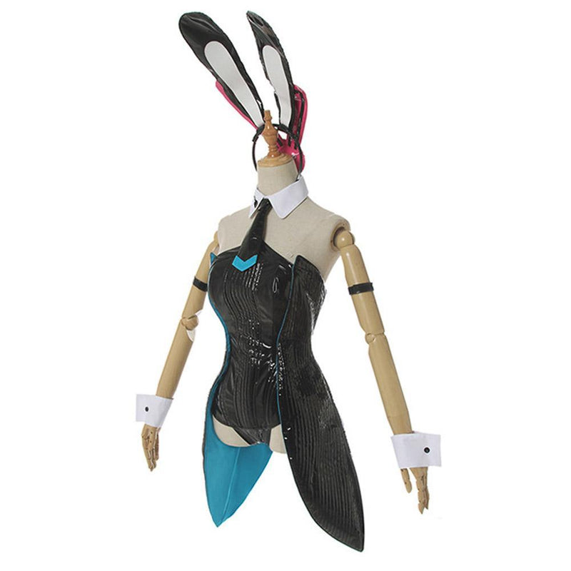 Vocaloid Miku Bunny Girl Cosplay bunny girl senpai Sexy Jumpsuit V Hatsune Women Black Rompers Suit Costume costume corset - CrazeCosplay