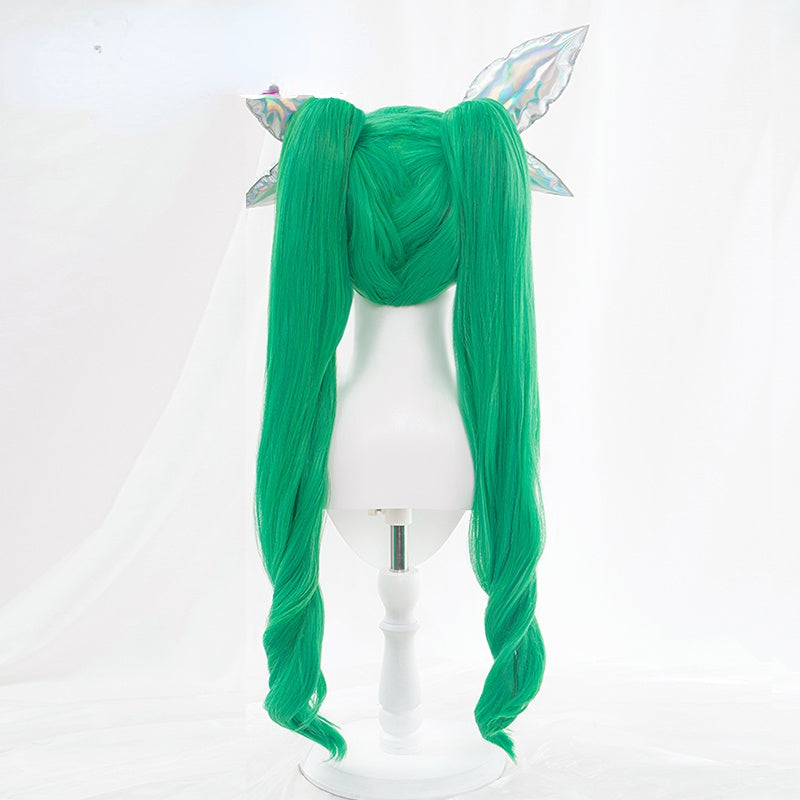 League of Legends Sona Buvelle Green Cosplay Wig