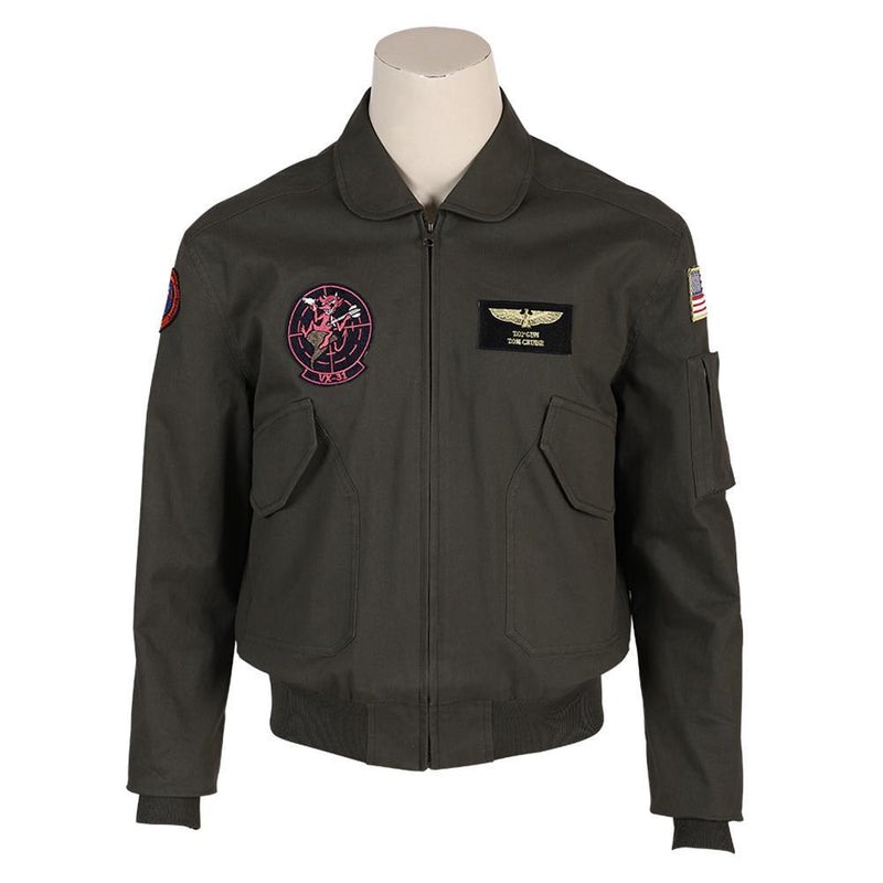 Top Gun Maverick Pilot Jacket Cosplay Costume - CrazeCosplay