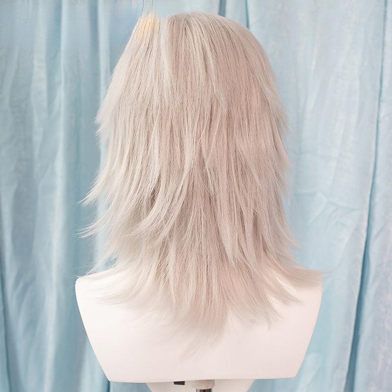 Demon Slayer Tengen Uzui White Cosplay Wig - CrazeCosplay