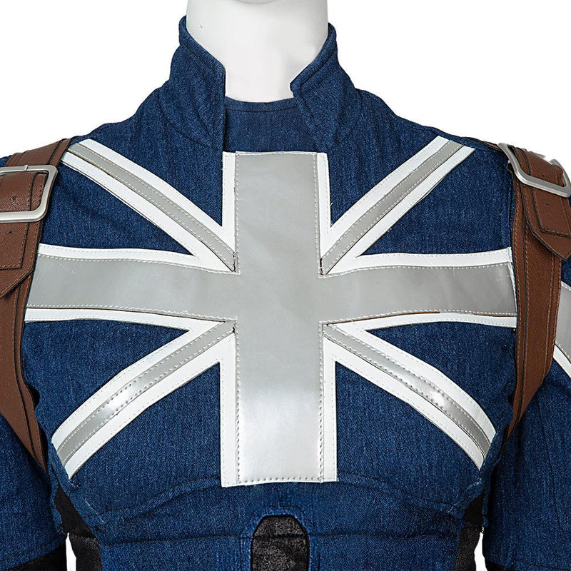 Peggy Carter Cosplay Costume What If Captain Carter Stealth Outfit - CrazeCosplay