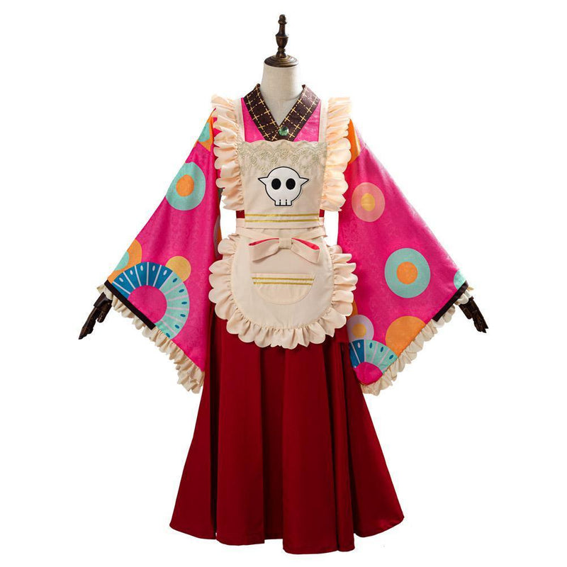Toilet Bound Hanako Kun Nene Yashiro Kimono Maid Dress Cosplay Costume - CrazeCosplay
