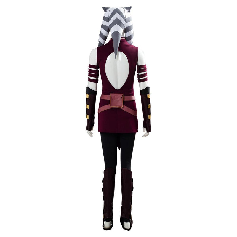 Ahsoka Tano Star Wars The Clone Wars Suit Cosplay Costume - CrazeCosplay