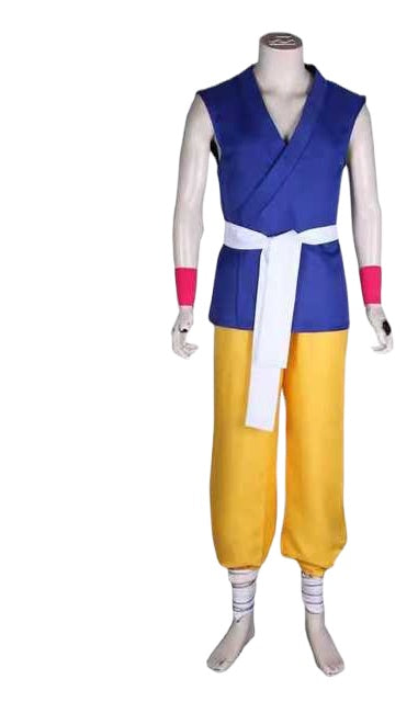 Super Dragon Ball Heroes Goku Blue Cosplay Costume - CrazeCosplay