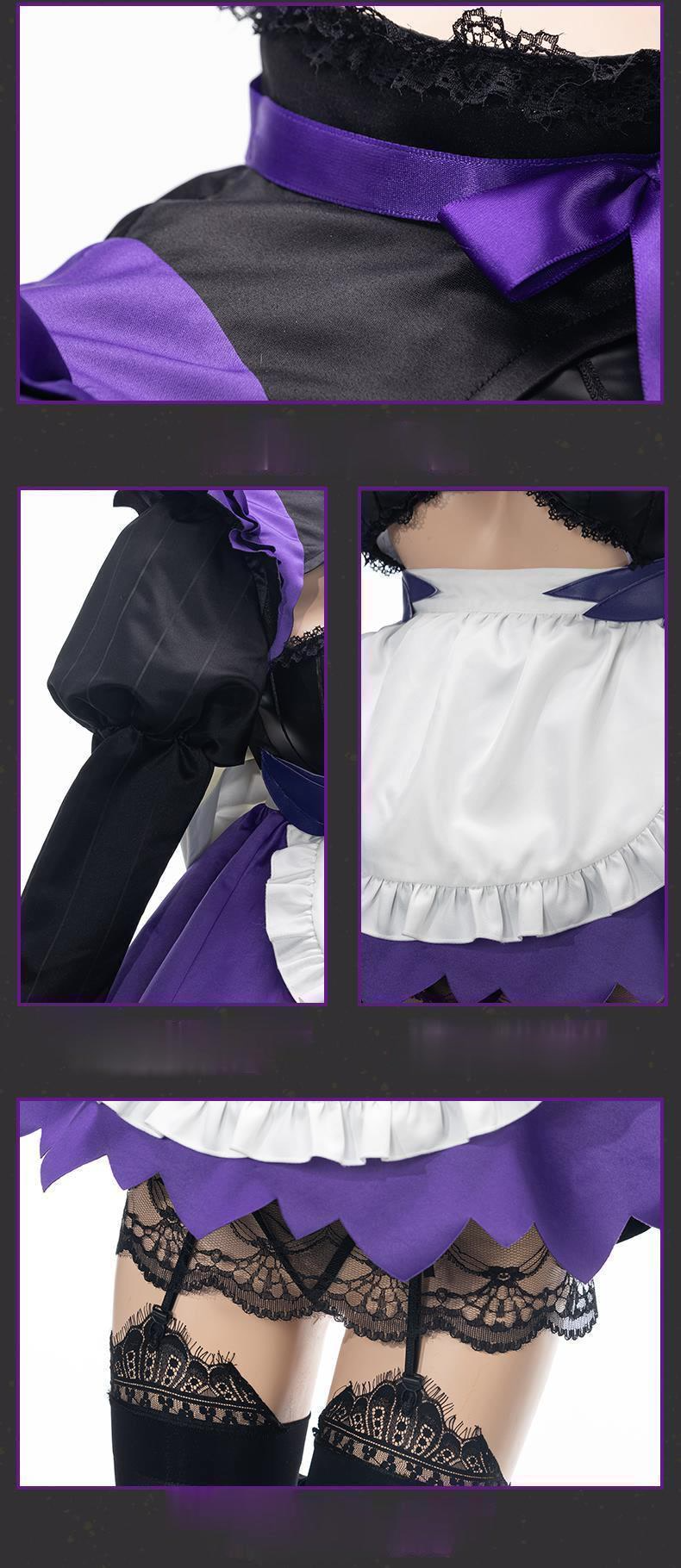 Fate/Grand Order Anime FGO Fate Go Altria Pendragon Black Cosplay Costume - CrazeCosplay