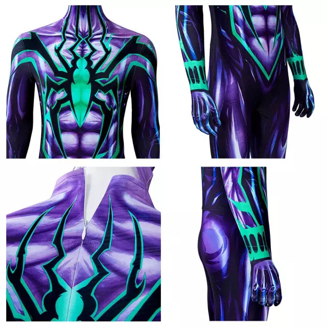 Chasm Ben Reilly The Amazing Purple Spider-Man Suit Costume for Adult - CrazeCosplay