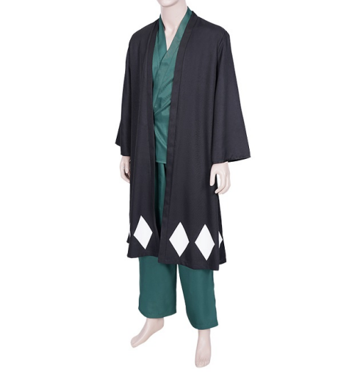 Bleach Kisuke Urahara Kimono Cosplay Costume - CrazeCosplay