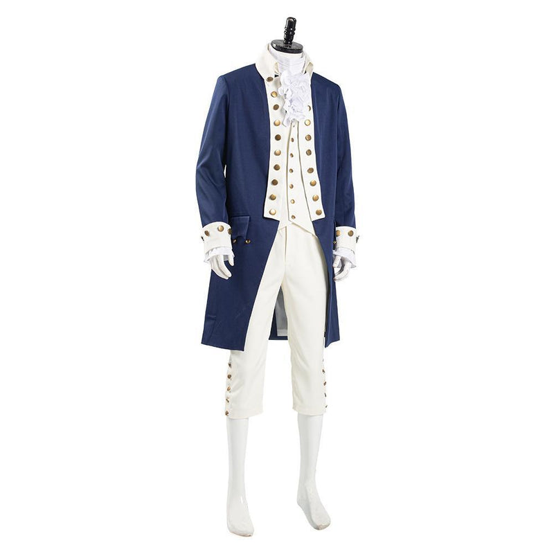 Musical Hamilton Alexander Hamilton Men Uniform Outfits Halloween Carnival Suit Cosplay Costume - CrazeCosplay