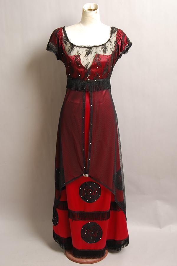 Titanic Rose Jump Dress Costume Victorian - CrazeCosplay