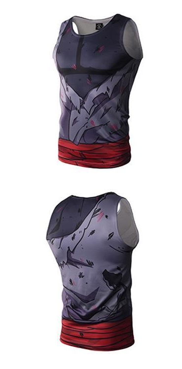 Dragon Ball Super Goku Black Vest 3D Print Cosplay Costume - CrazeCosplay