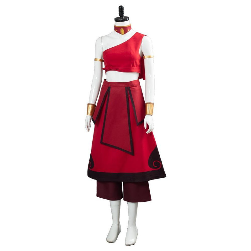 Avatar The Last Airbender Katara Women Dress Outfit Halloween Carnival Costume Cosplay Costume - CrazeCosplay