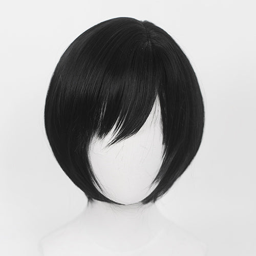 Final Fantasy Yuffie Kisaragi Black Short Cosplay Wig