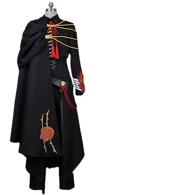 Lelouch of The Rebellion Black Uniform Cosplay Costume