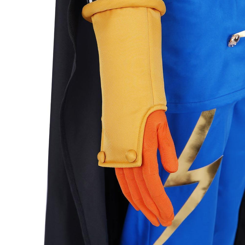 One Piece Vinsmokefamily Combat Suit Vinsmoke Niji Halloween Carnival Outfit Cosplay Costume - CrazeCosplay