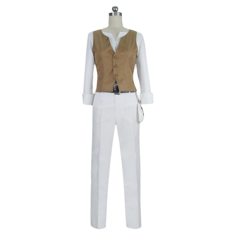 Game Octopath Traveler Alfyn Suit Cosplay Costume - CrazeCosplay