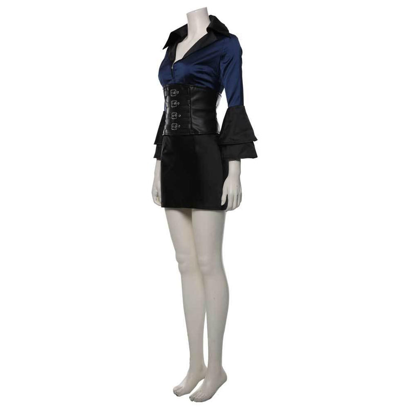 The Addams Family Morticia Uniform Cosplay Costume - CrazeCosplay
