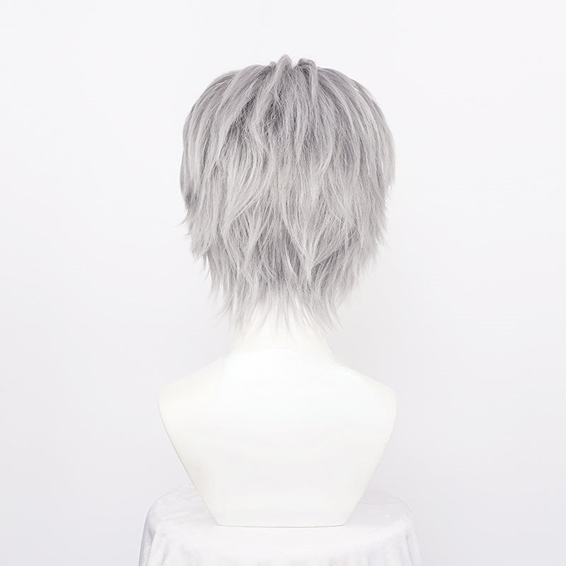 Devil May Cry Vergil Silvery Cosplay Wig