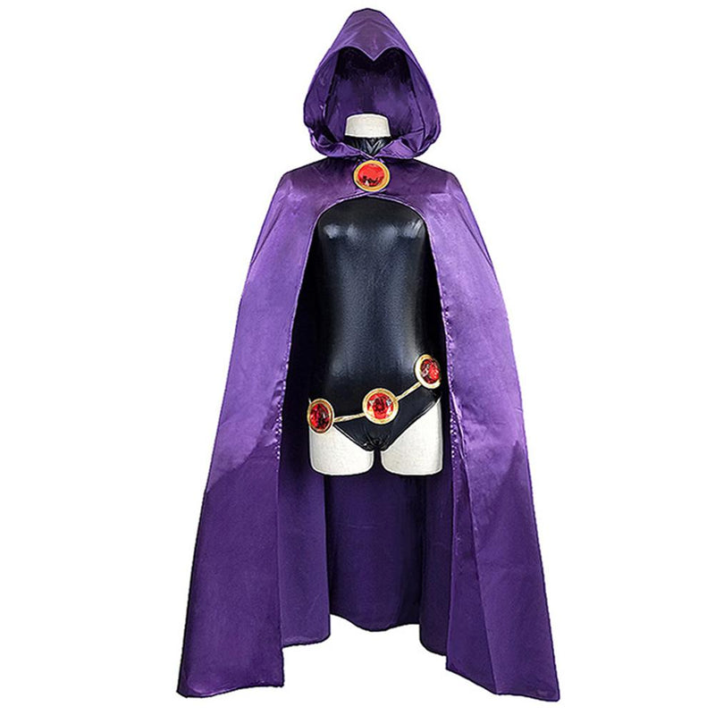 Raven Halloween Costume Teen Titans Suit Cosplay Costume - CrazeCosplay