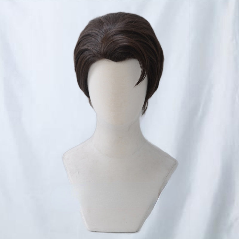 Detroit Become Human Connor Deep Brown Cosplay Wig