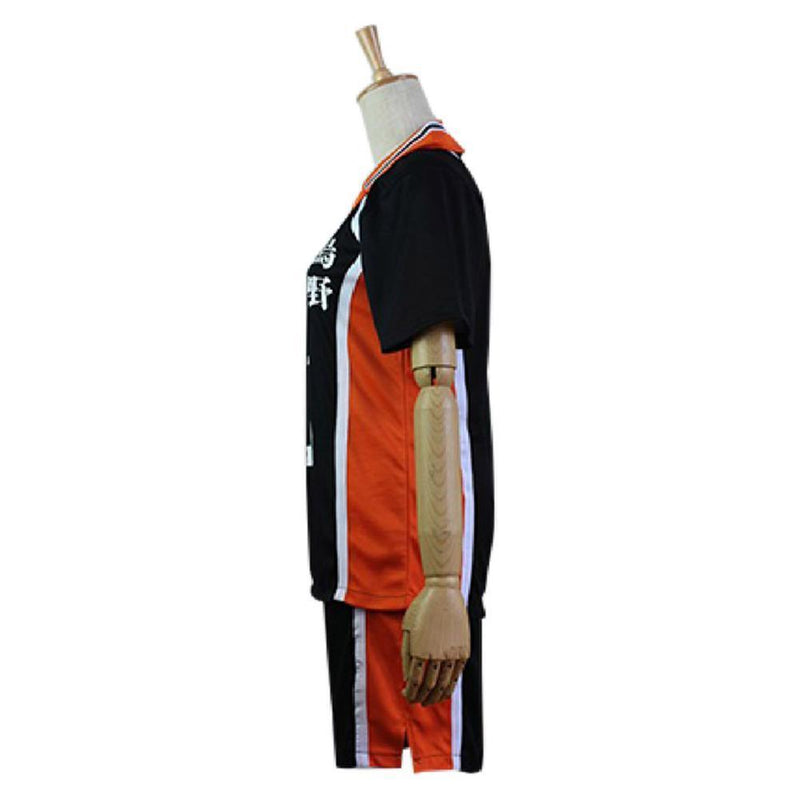 Haikyuu Cosplay Costume Karasuno High School Volleyball Club Tanaka Ryunosuke Sportswear Jerseys Uniform - CrazeCosplay