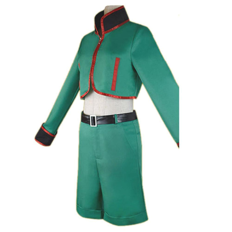 Hunter X Hunter Gon Freecss Men Top Short Outfit Halloween Carnival Costume Cosplay Costume - CrazeCosplay