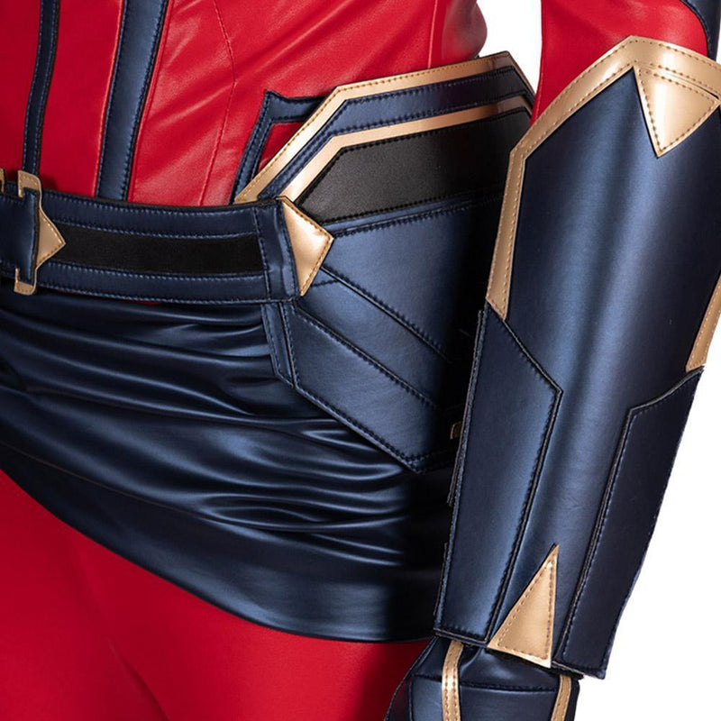 Avenges 4 Endgame Captain Marvel Cosplay Costume - CrazeCosplay