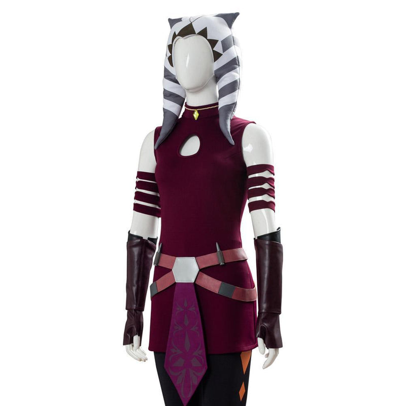 Ahsoka Tano Star Wars The Clone Wars Suit Cosplay Costume - CrazeCosplay