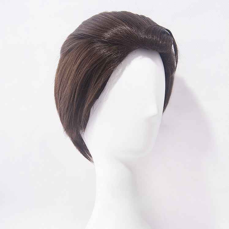 Detroit Become Human Connor Brown Short Cosplay Wig