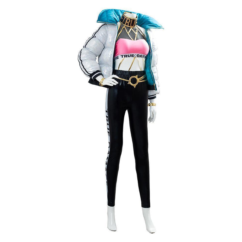 League Of Legends Lol True Damage Qiyana Outfit Cosplay Costume - CrazeCosplay