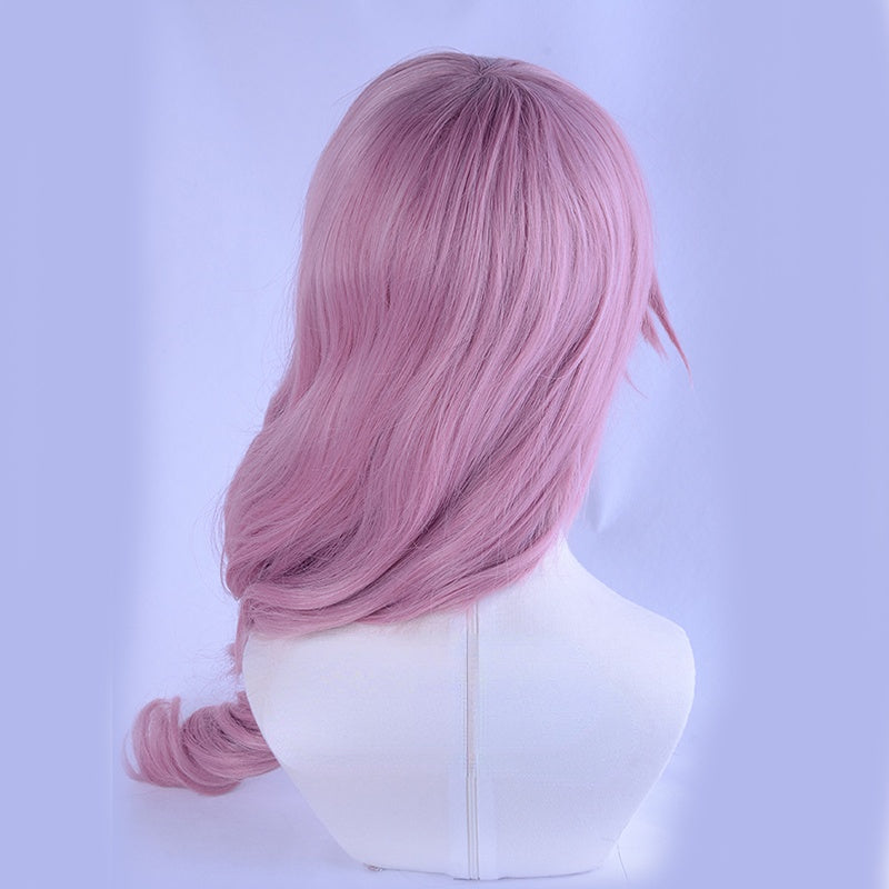 Final Fantasy Eclair Farron Lightning Pink Braids Cosplay Wig