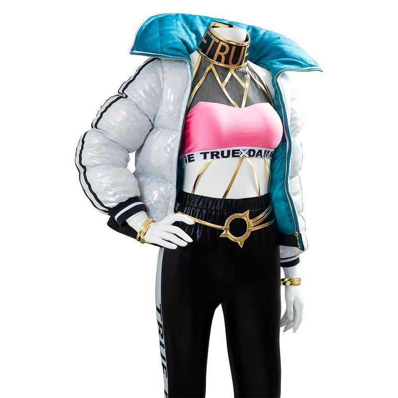 League Of Legends Lol True Damage Qiyana Outfit Cosplay Costume - CrazeCosplay