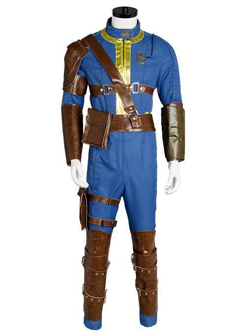 Fallout 4 Fo Nate Vault 111 Outfit Jumpsuit Uniform Cosplay Costume - CrazeCosplay