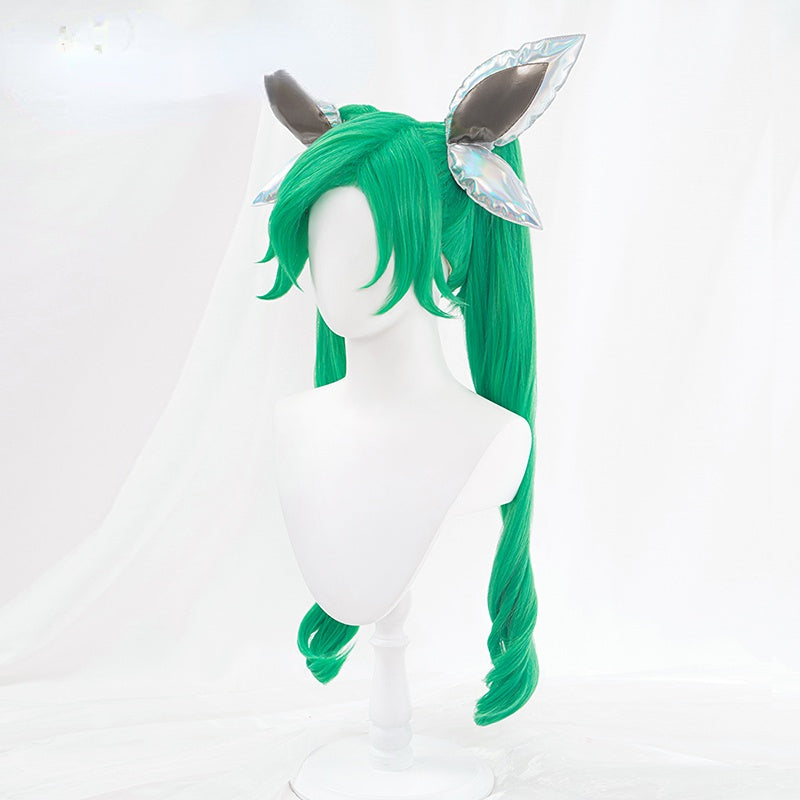 League of Legends Sona Buvelle Green Cosplay Wig