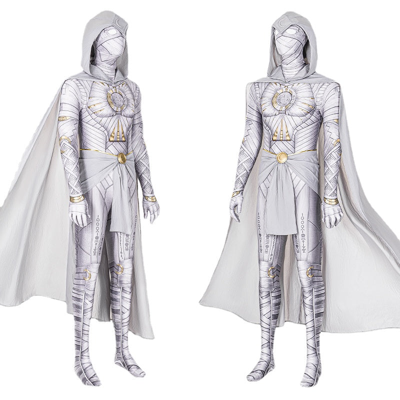 Moon Knight Cosplay Costume 2022 Moon Knight Marc Spector Halloween Suit - CrazeCosplay